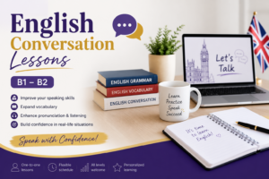 Englische Konversationsstunde (B1–C1)